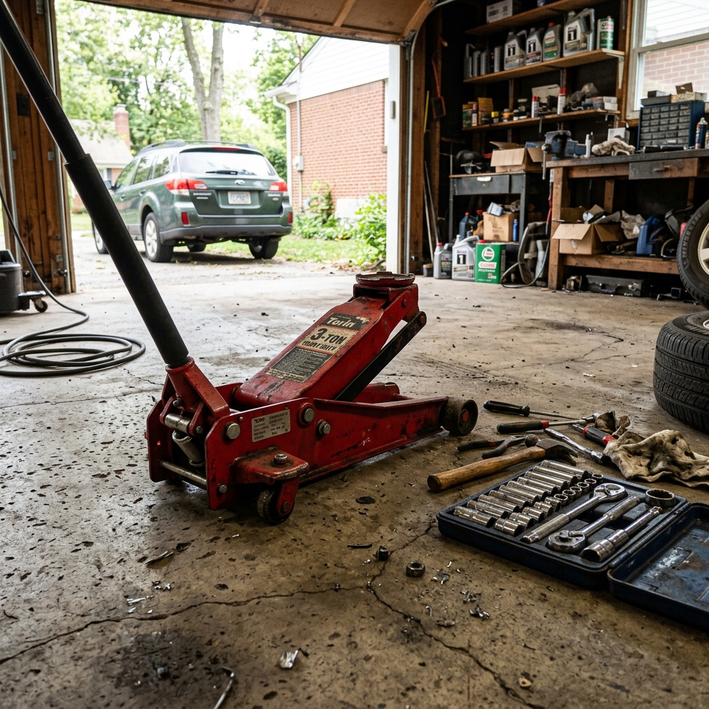 Heavy Duty Garage Jack
