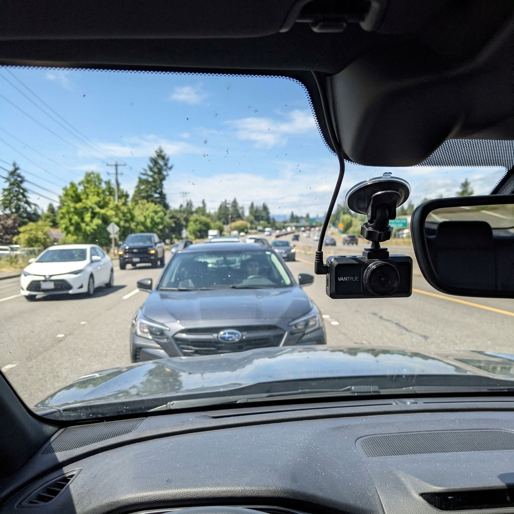 Smart Dash Cam with 4K Recording